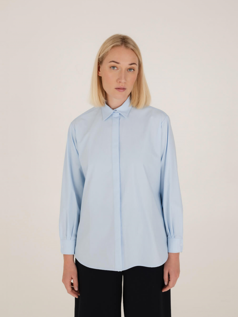 Oversized tipo klasikiniai marškiniai