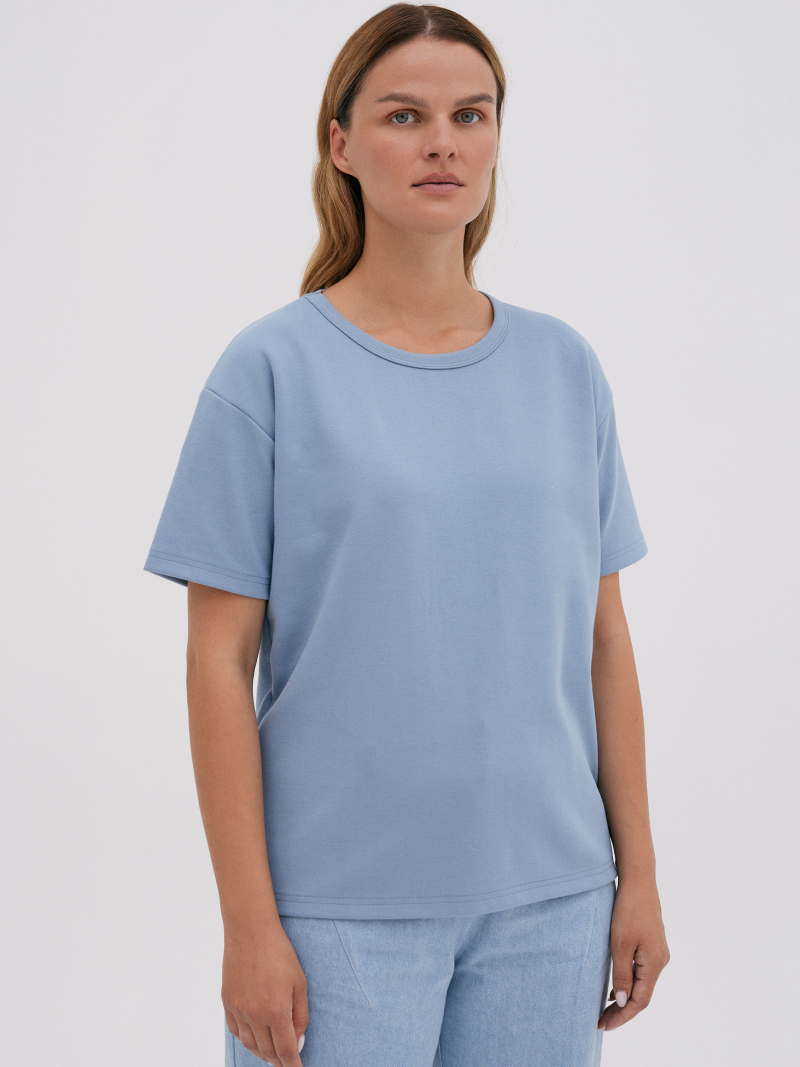 Minimalistinė medvilnės palaidinė