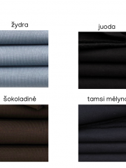 trikotažas su vidiniu pūkeliu